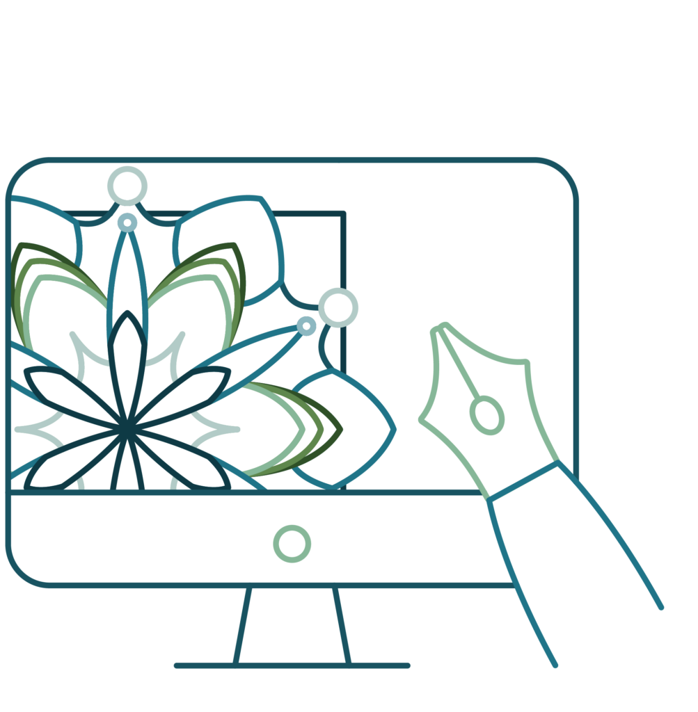 Illustration Infographic icon design detailored Logo